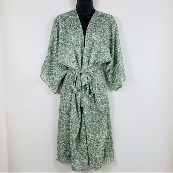 Sonoma Goods For Life Women’s Dainty Floral Belted Kimono Size OS - Picture 1 of 10